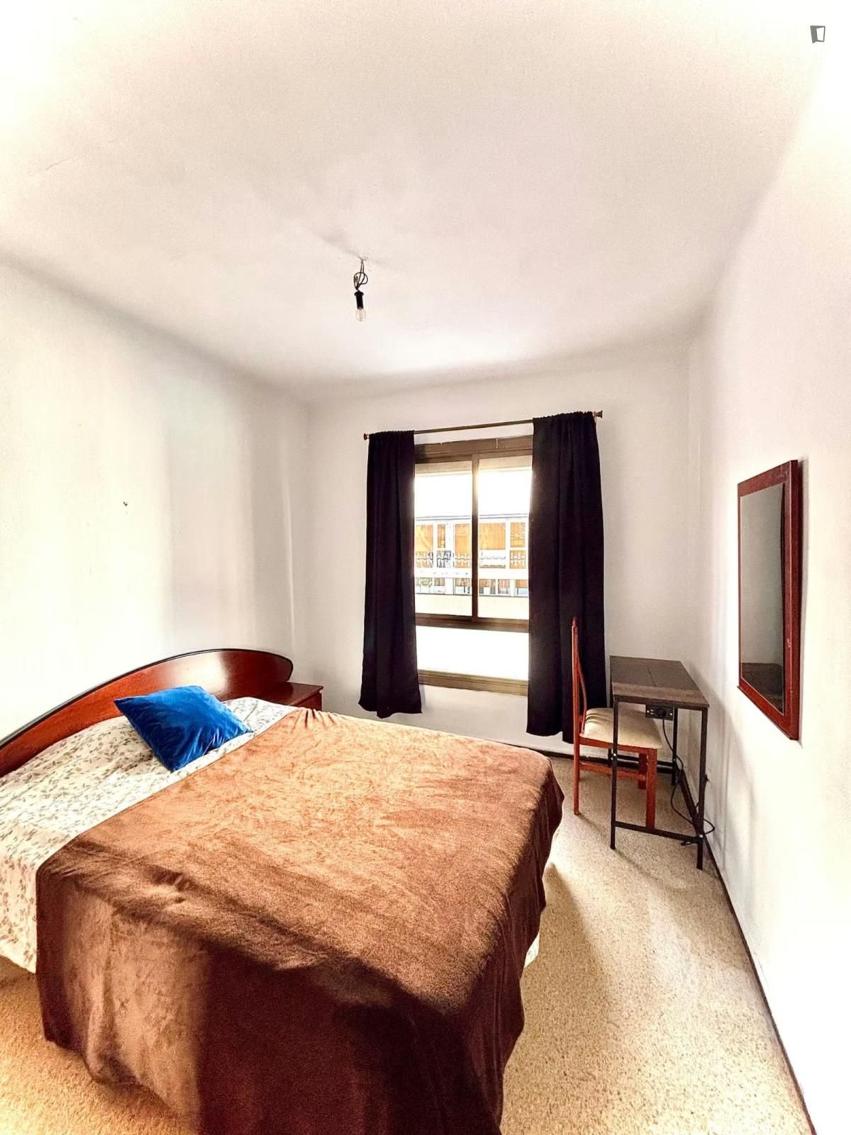 Bedroom of Apartment to share in  Barcelona Capital  with Furnished, Oven and Washing machine