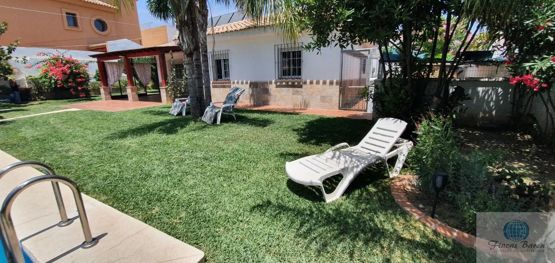 Jardí de Casa o xalet de lloguer en Mijas amb Terrassa i Piscina