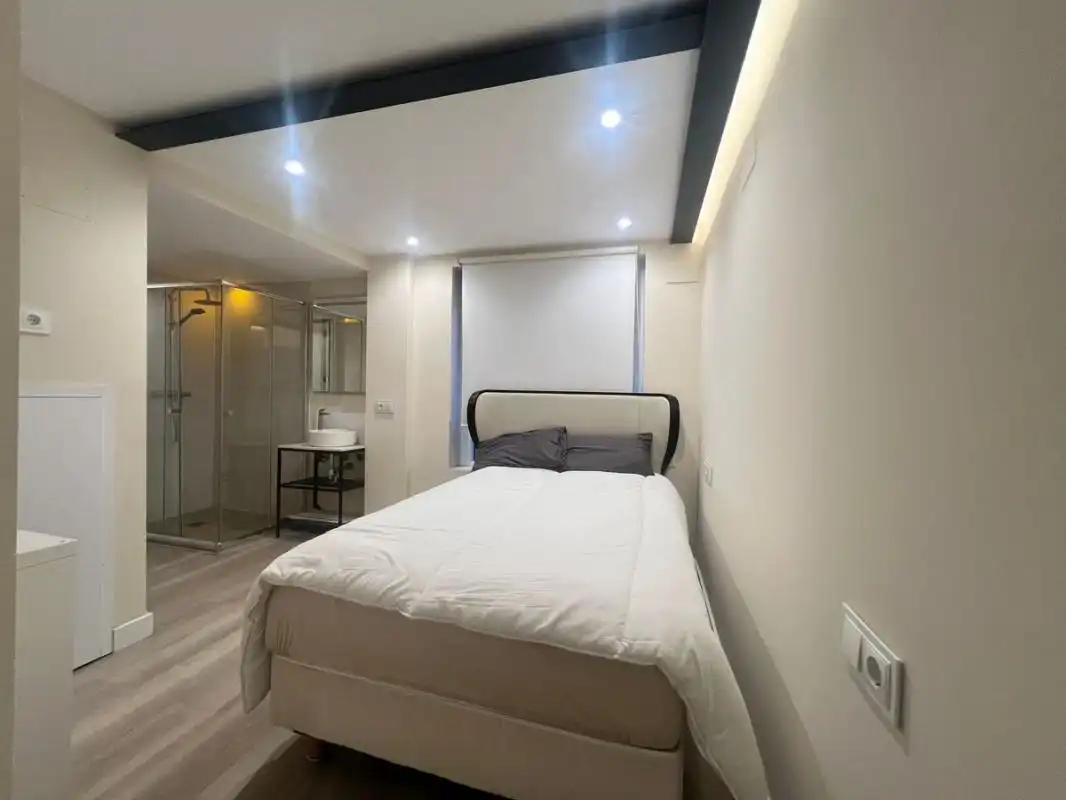 Bedroom of Ground floor for rent in Madrid  with Air Conditioner, Heating and Furnished