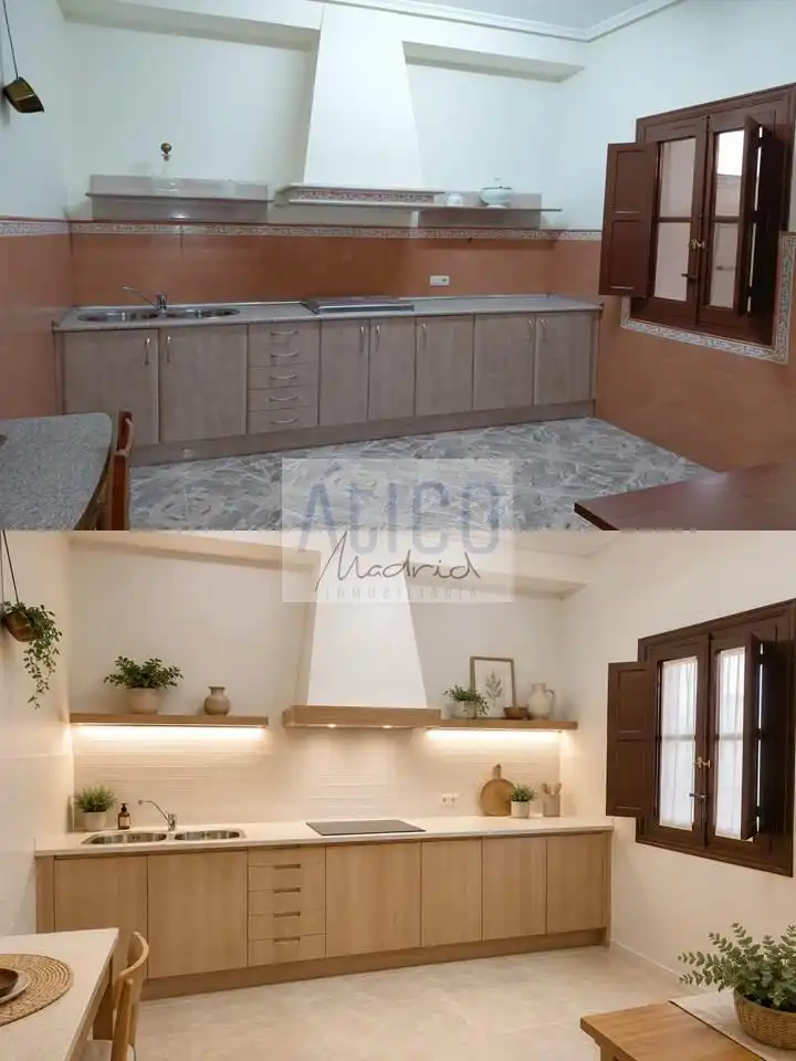 Kitchen of Houses for sale in Cózar  with Heating, Terrace and Balcony