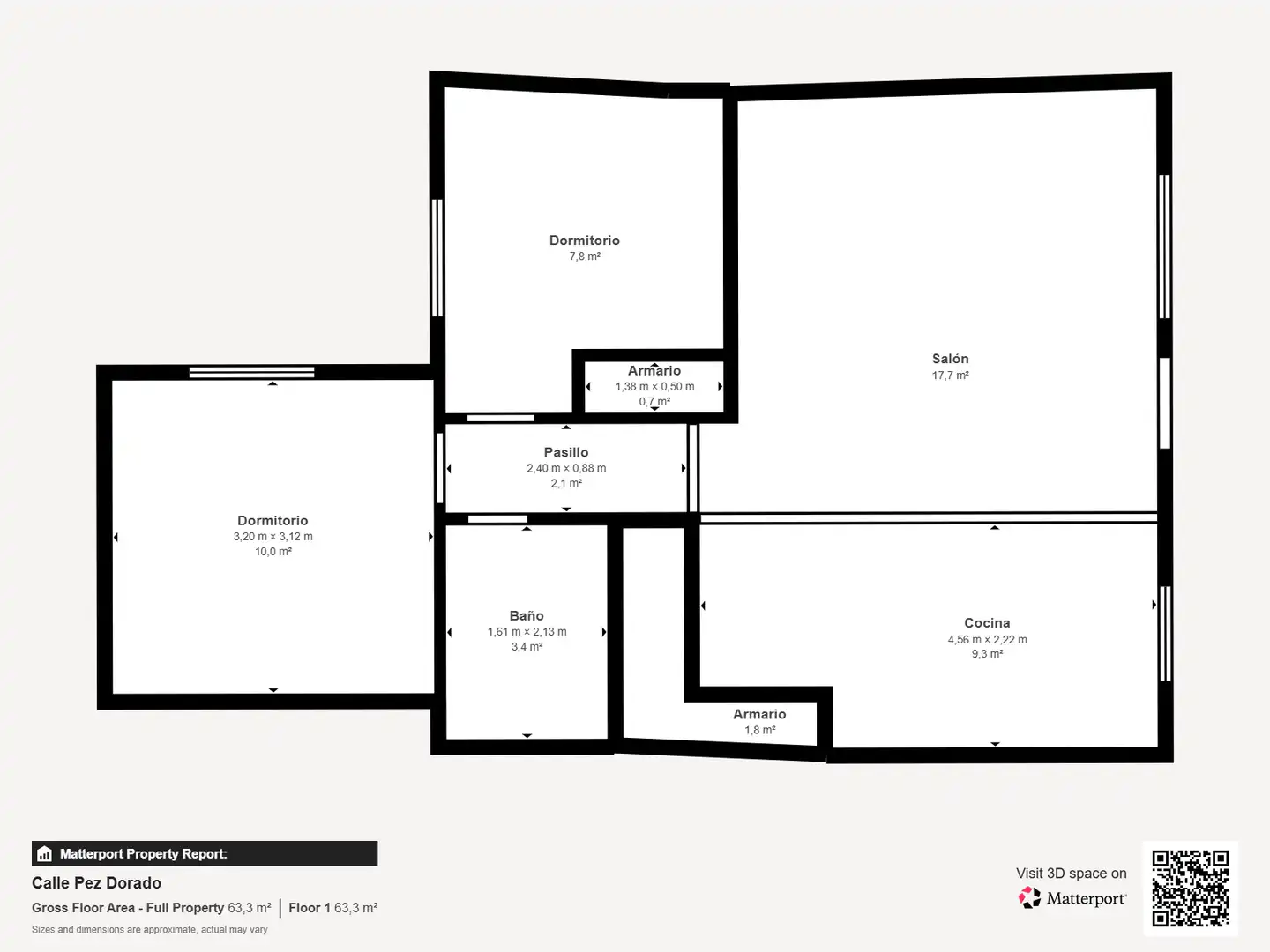 Piso en venta en Torremolinos con Aire acondicionado, Calefacción y Trastero
