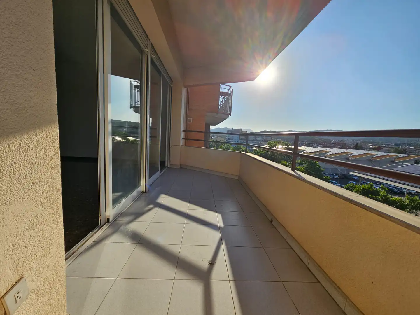 Terrasse von Wohnung zum Verkauf in Terrassa mit Heizung und Balkon