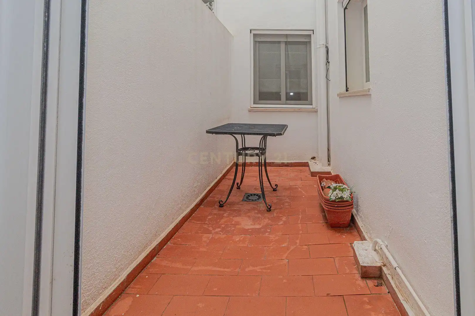 Terraza de Apartamento en venta en Calpe / Calp con Aire acondicionado, Trastero y Piscina comunitaria
