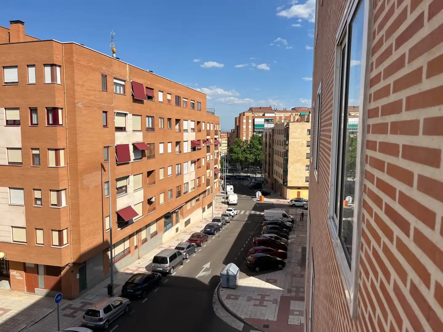 Vista exterior de Apartamento de alquiler en Salamanca con Calefacción, Parquet y Amueblado