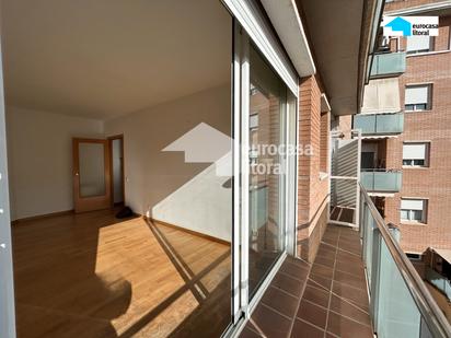 Balcony of Flat for sale in Mataró  with Heating, Parquet flooring and Storage room