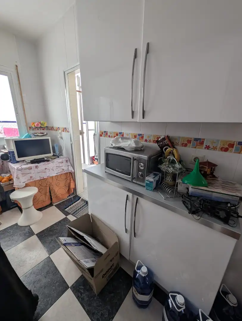 Kitchen of Flat for sale in Lucena  with Air Conditioner, Heating and Terrace