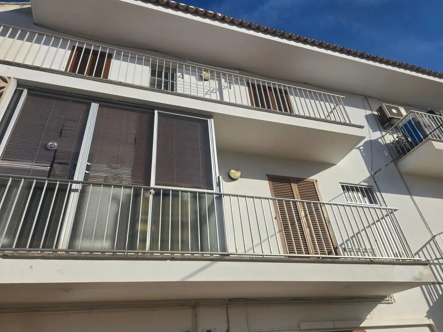 Terraza de Dúplex de alquiler con opción a compra en Alcúdia con Aire acondicionado, Calefacción y Jardín privado
