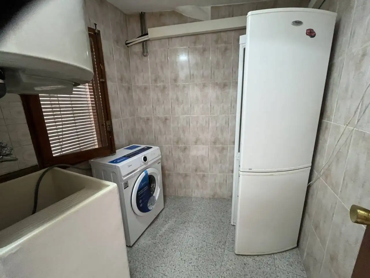 Cocina de Casa o chalet de alquiler en Alcañiz con Aire acondicionado y Amueblado