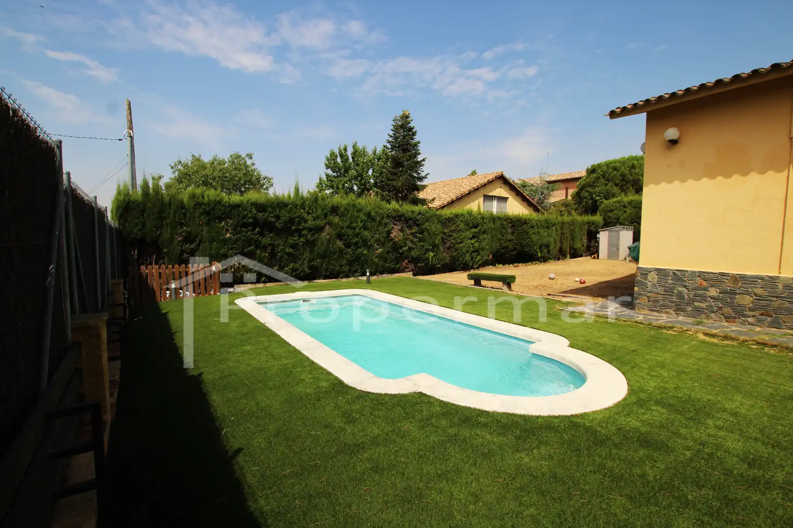 Piscina de Casa o chalet en venta en Sant Antoni de Vilamajor con Aire acondicionado, Calefacción y Jardín privado