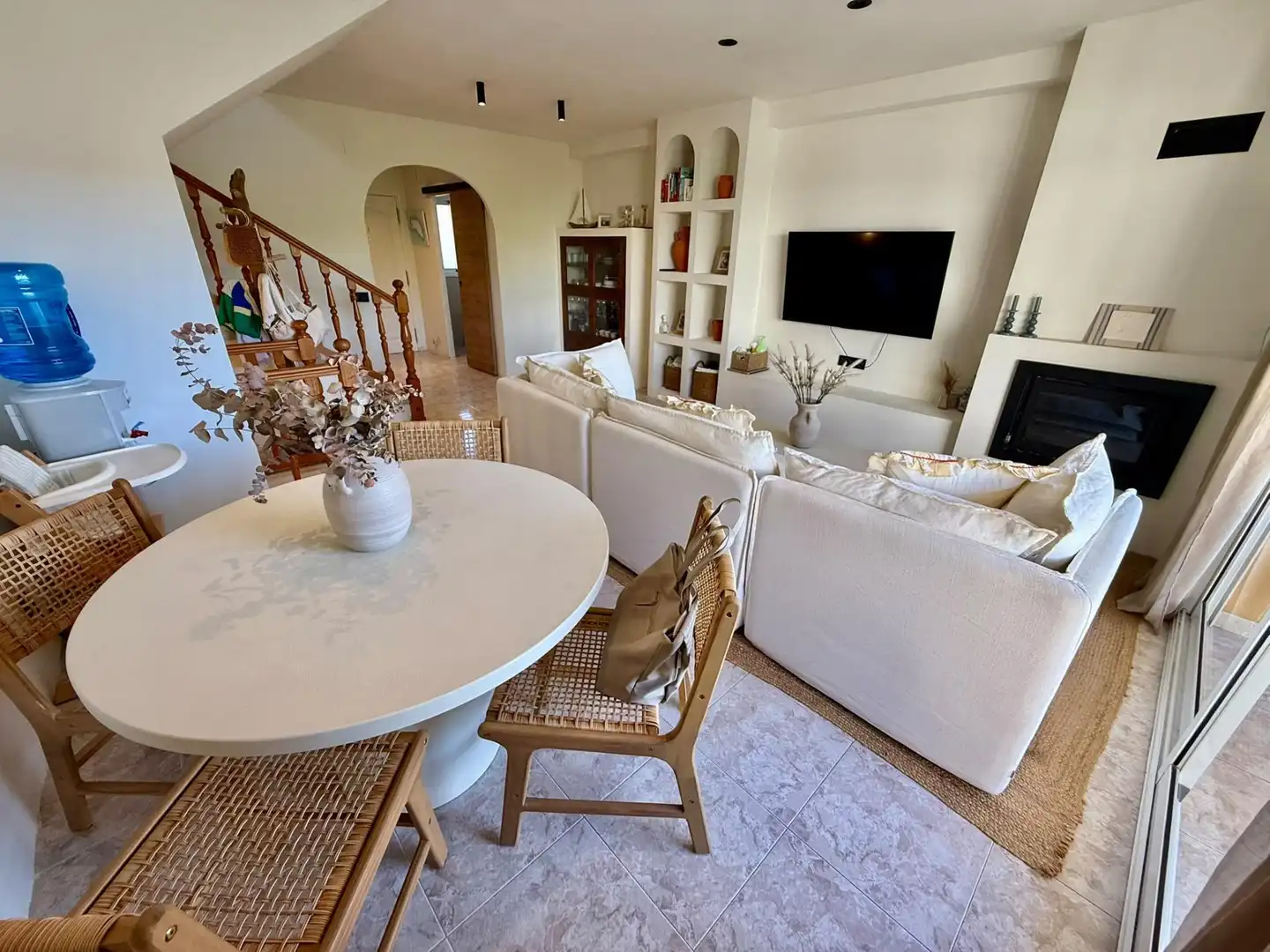 Comedor de Casa adosada en venta en Calafell con Aire acondicionado, Calefacción y Terraza
