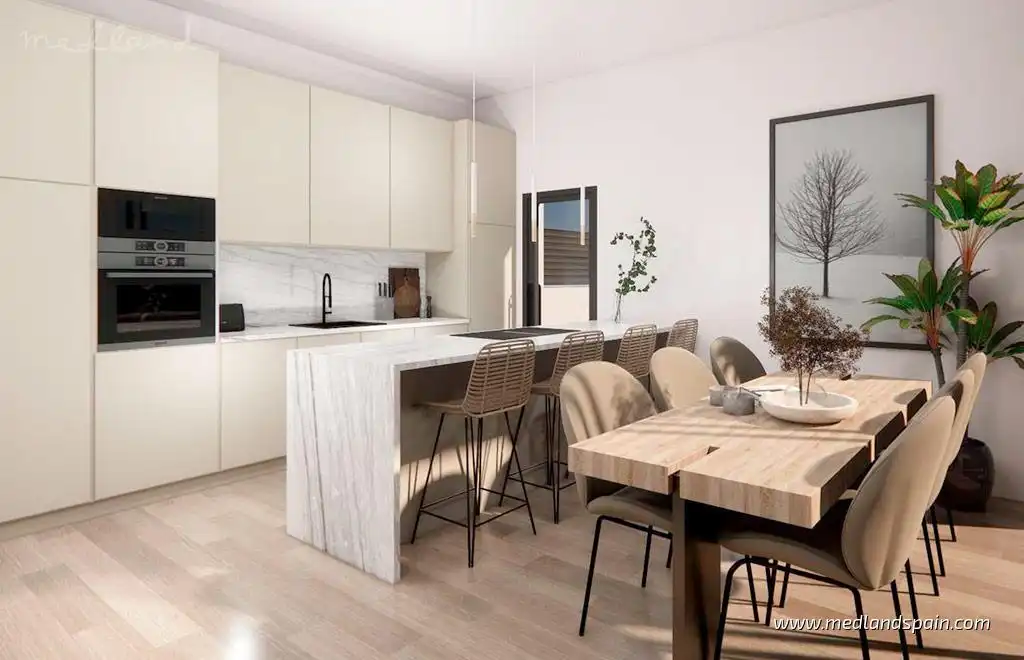Cocina de Casa o chalet en venta en Rojales con Jardín privado, Terraza y Piscina