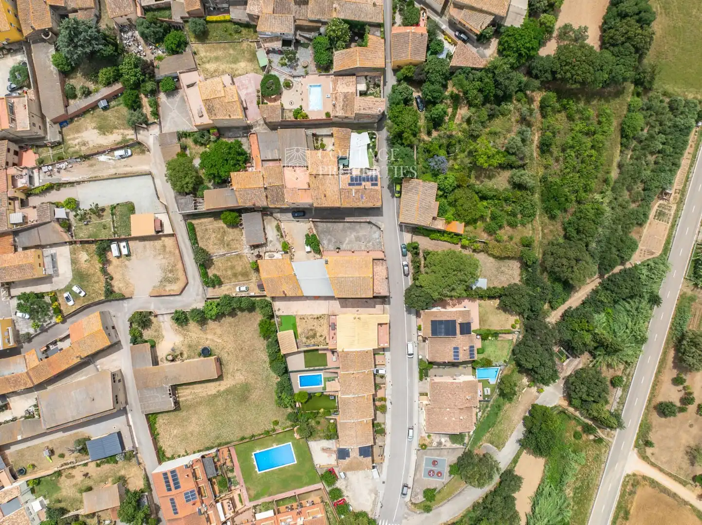 Vista exterior de Finca rústica en venta en Garrigàs