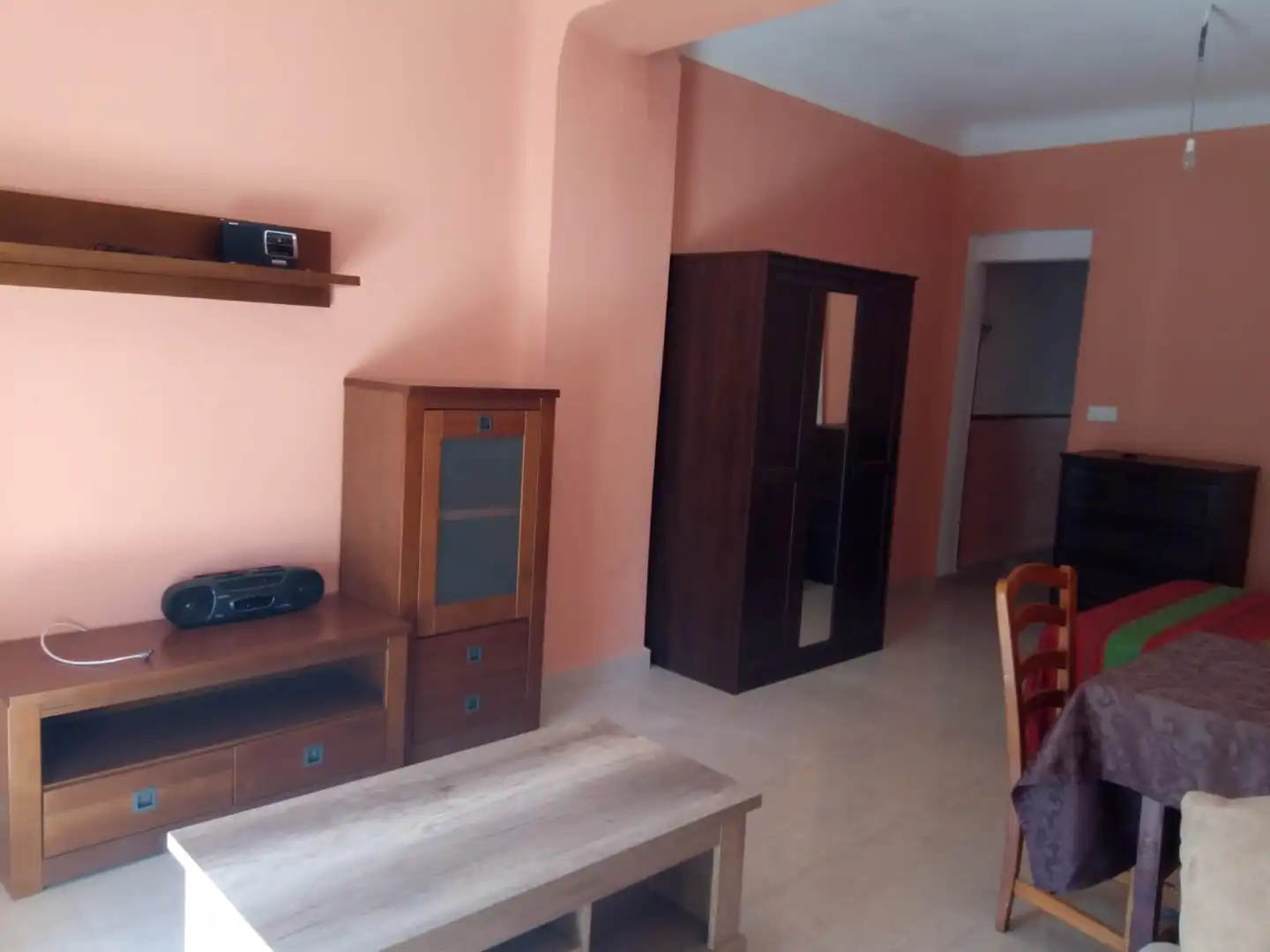 Wohnzimmer von Wohnung zur Miete in Murcia mit Klimaanlage, Heizung und Möbliert