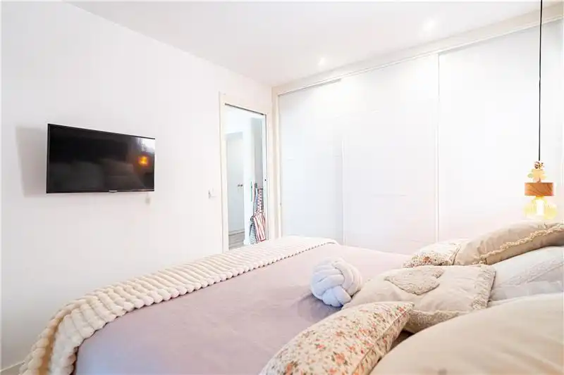 Dormitori de Casa adosada en venda en  Palma de Mallorca amb Aire condicionat, Jardí privat i Terrassa