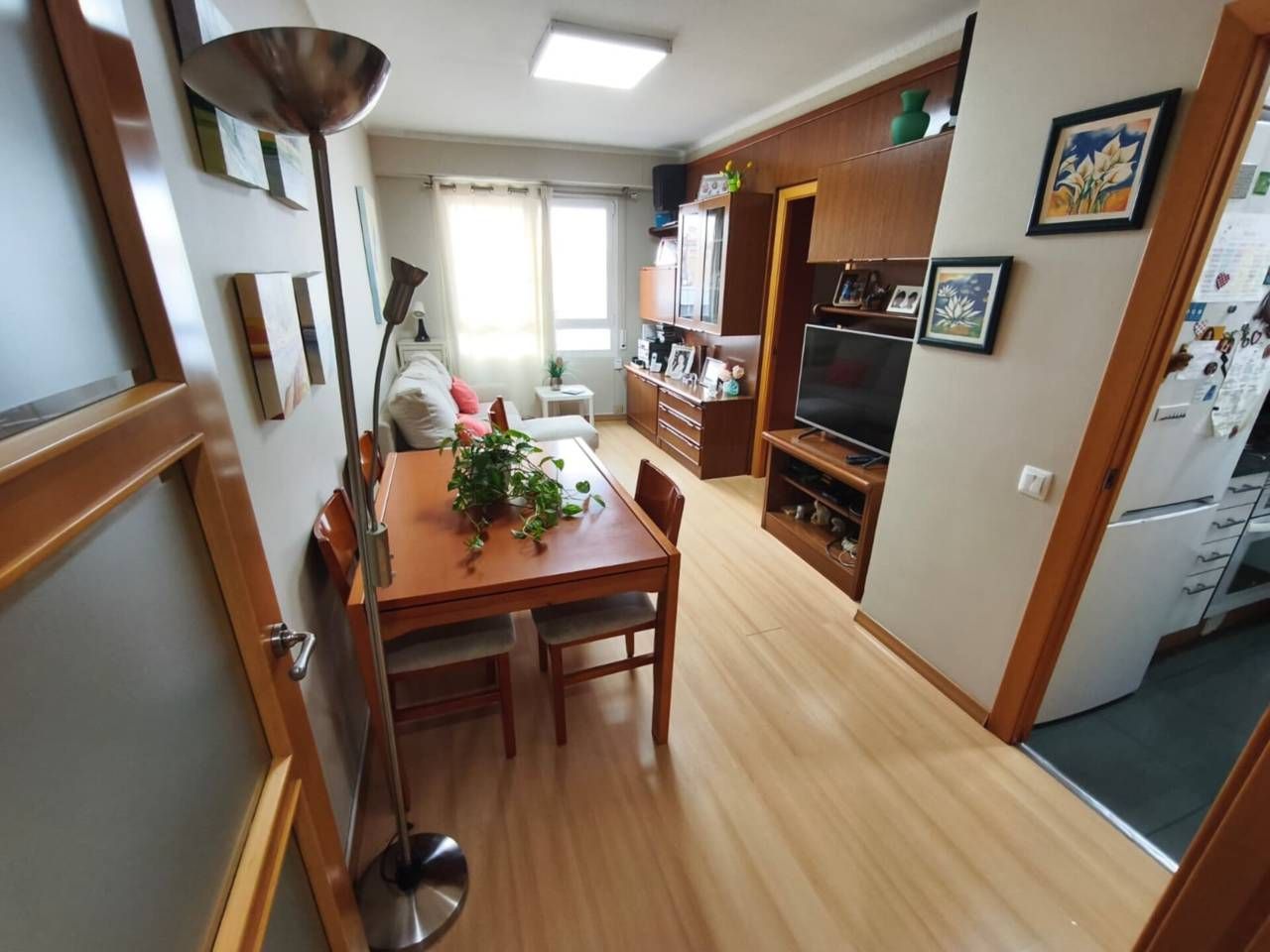 Sala d'estar de Pis en venda en Terrassa amb Parquet