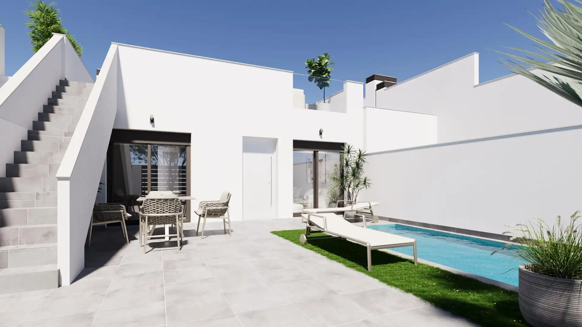 Vivienda con piscina en venta en Roldán