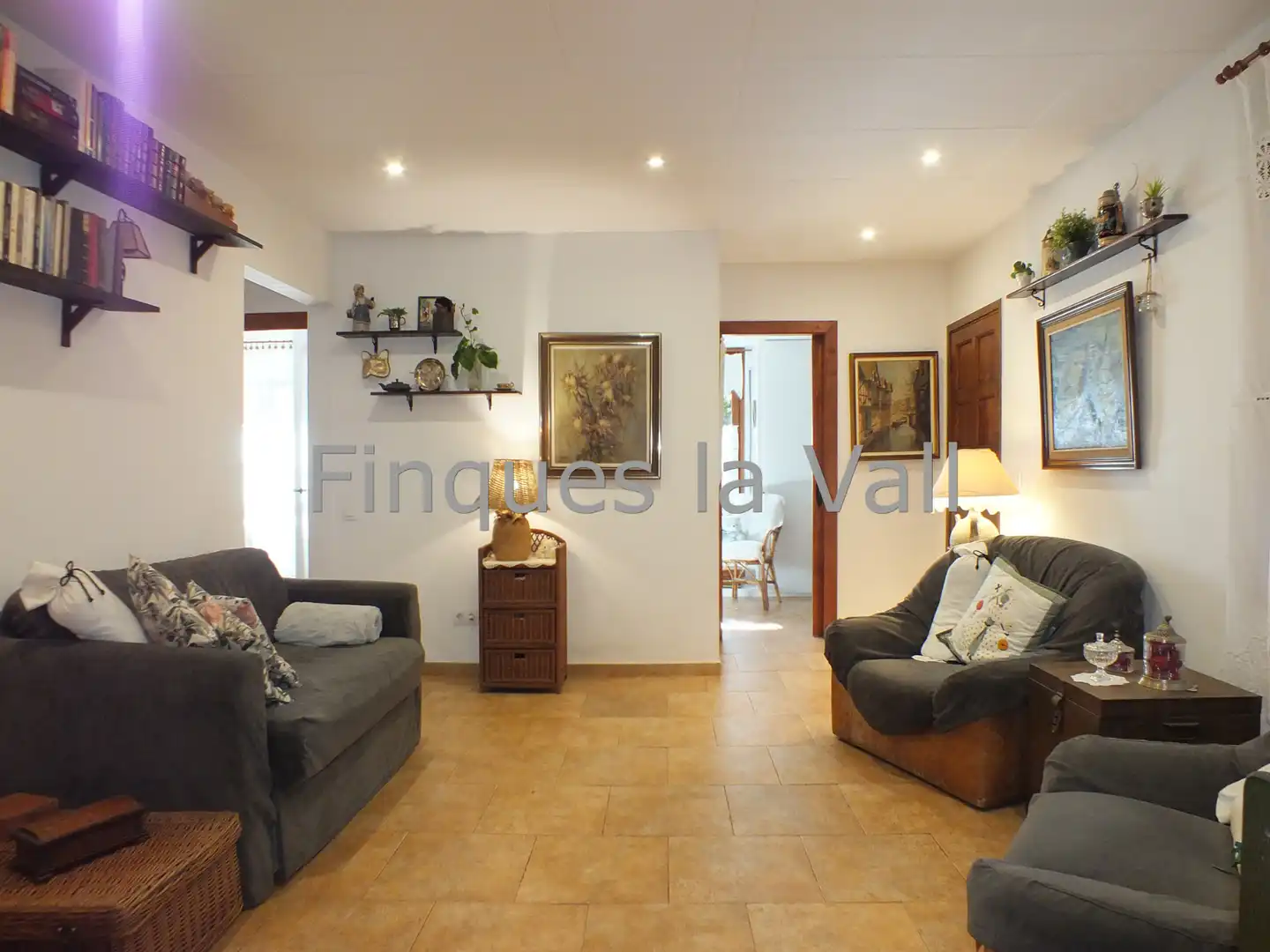 Living room of Houses for sale in Argentona  with Heating, Private garden and Oven