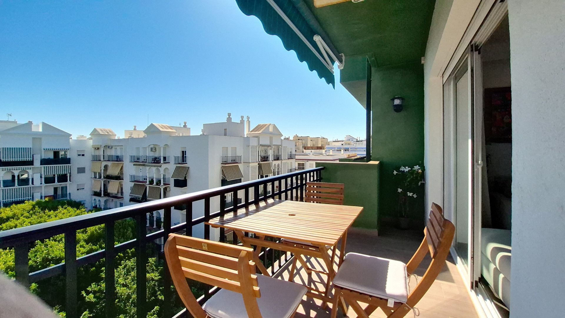 Terrassa de Apartament en venda en Estepona amb Aire condicionat, Terrassa i Moblat