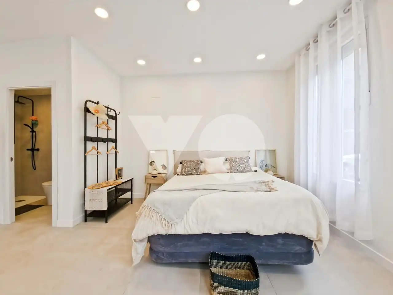 Dormitori de Apartament en venda en Madrid amb Aire condicionat i Calefacció