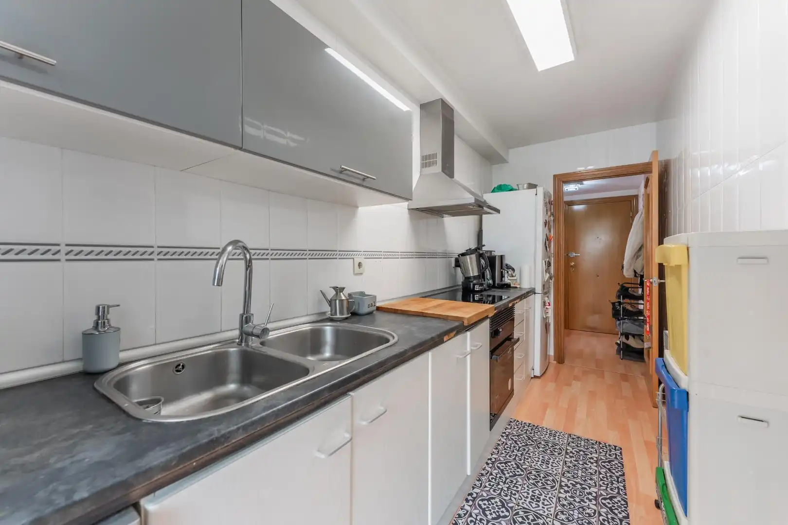 Kitchen of Flat for sale in Mollet del Vallès  with Air Conditioner, Heating and Parquet flooring