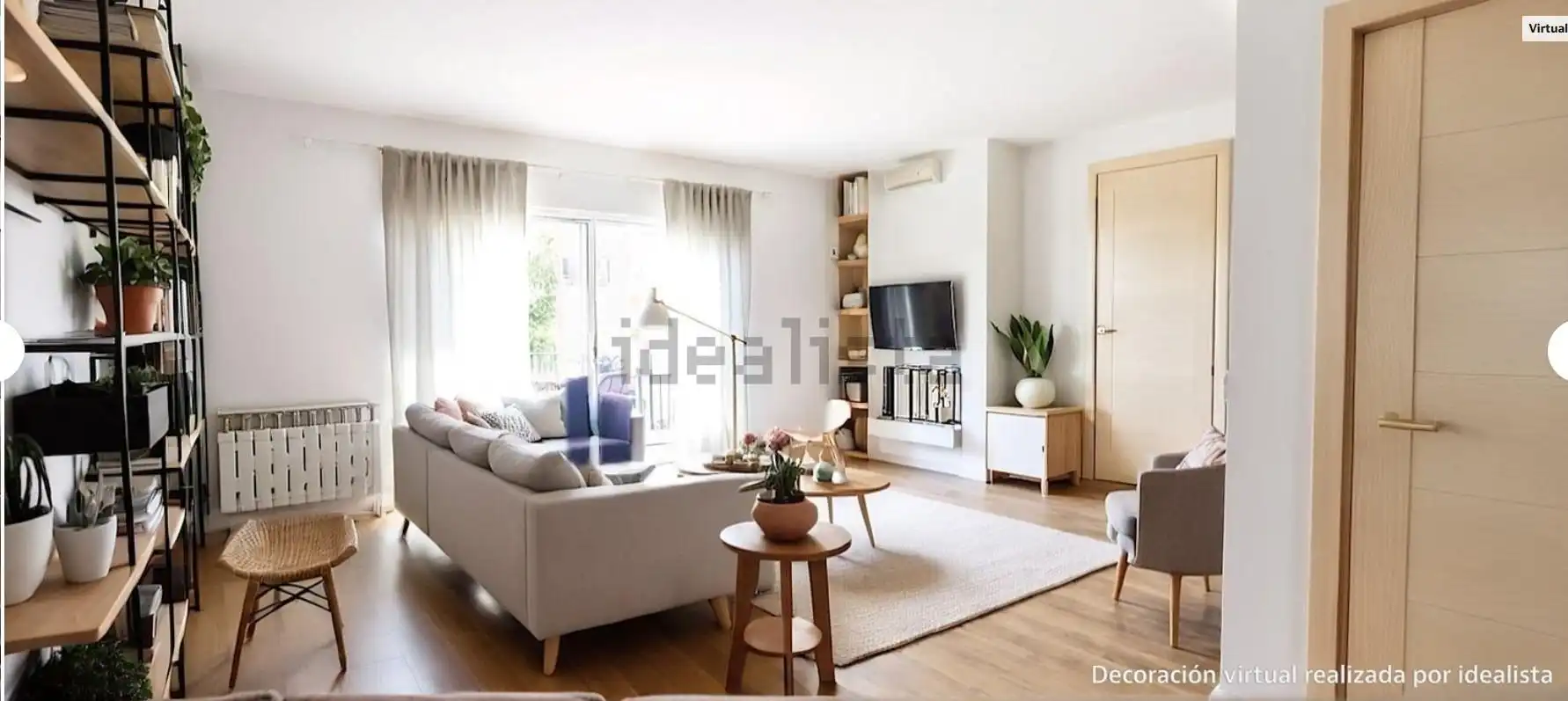 Living room of Flat for sale in Vilanova i la Geltrú  with Heating, Storage room and Balcony