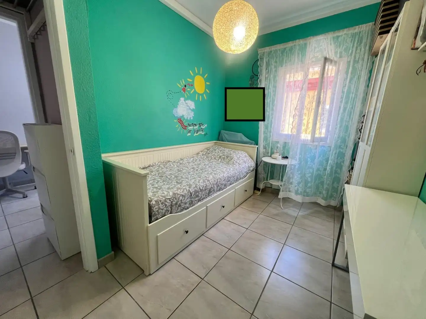 Schlafzimmer von Einfamilien-Reihenhaus zum Verkauf in San Bartolomé de Tirajana mit Klimaanlage, Terrasse und Abstellraum