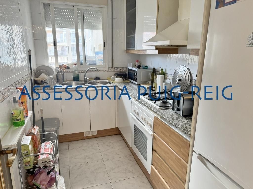 Kitchen of Flat for sale in Terrassa  with Heating and Balcony