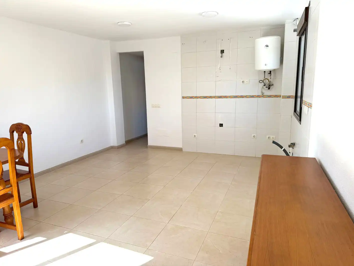 Kitchen of Flat for sale in Roquetas de Mar  with Furnished