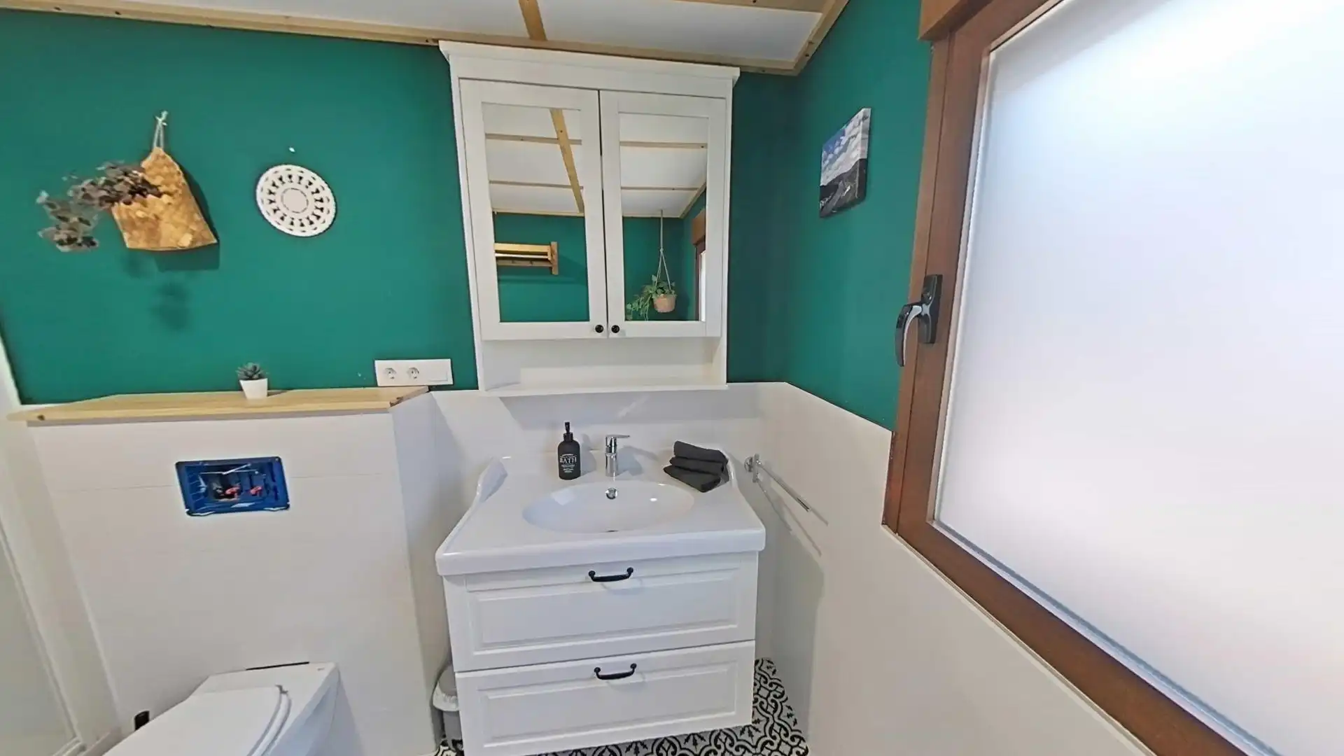 Baño de Finca rústica en venta en Formentera del Segura con Aire acondicionado, Calefacción y Terraza