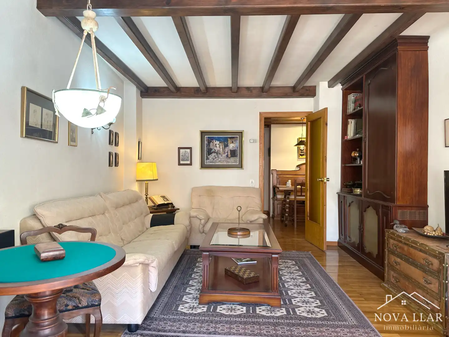 Sala de estar de Piso en venta en Ribes de Freser con Calefacción, Parquet y Trastero