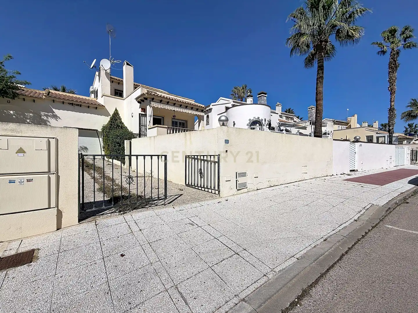 Exterior view of Detached homes for sale in Orihuela  with Air Conditioner, Alarm and Community pool
