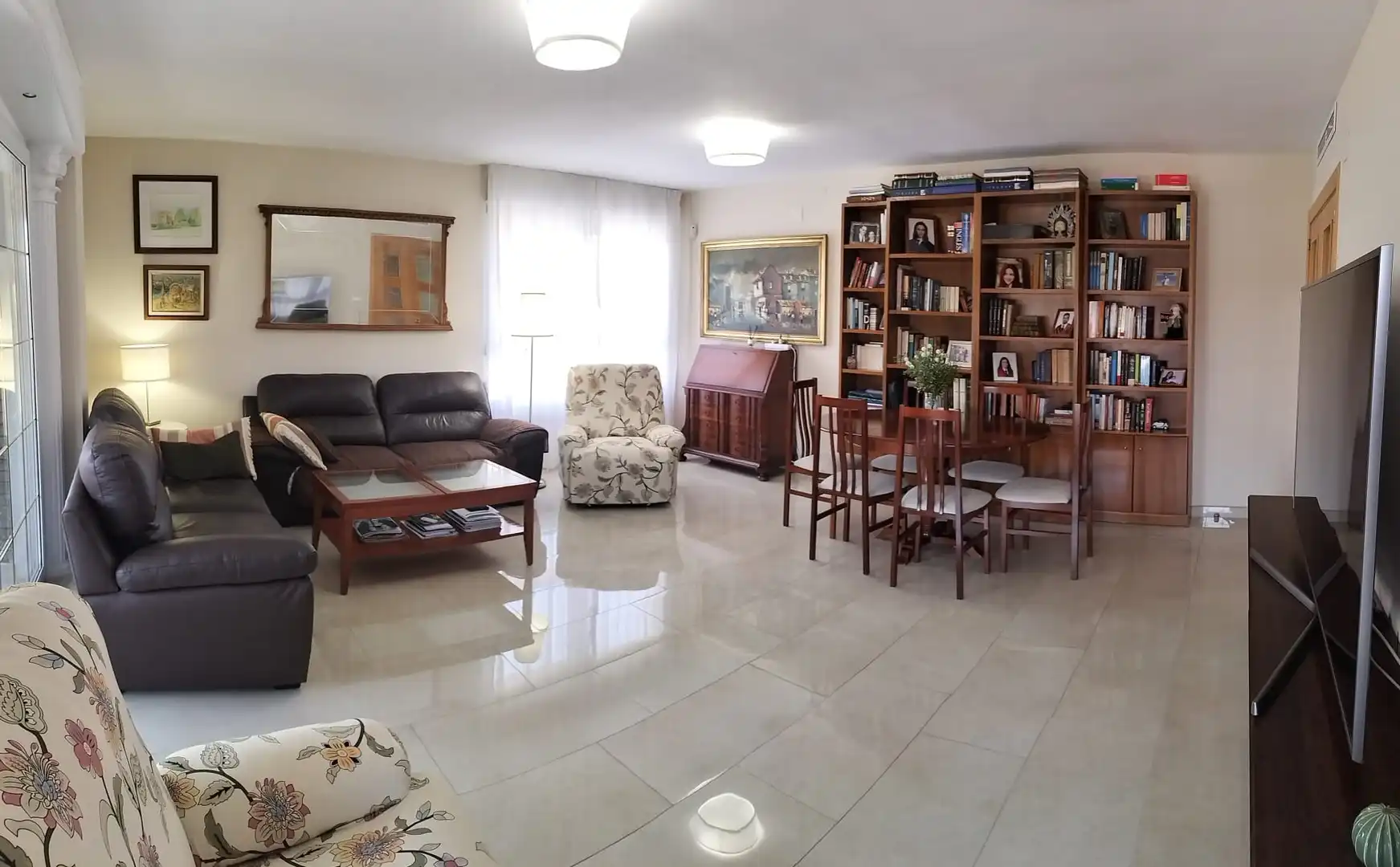 Wohnzimmer von Wohnungen zum Verkauf in Torrevieja mit Klimaanlage, Heizung und Terrasse