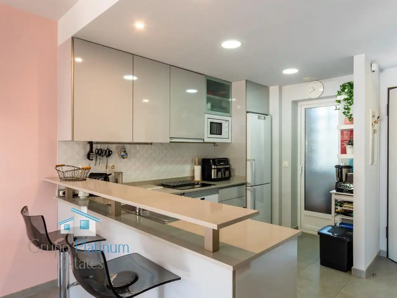 Cocina de Apartamento en venta en Pulpí con Aire acondicionado, Piscina y Amueblado