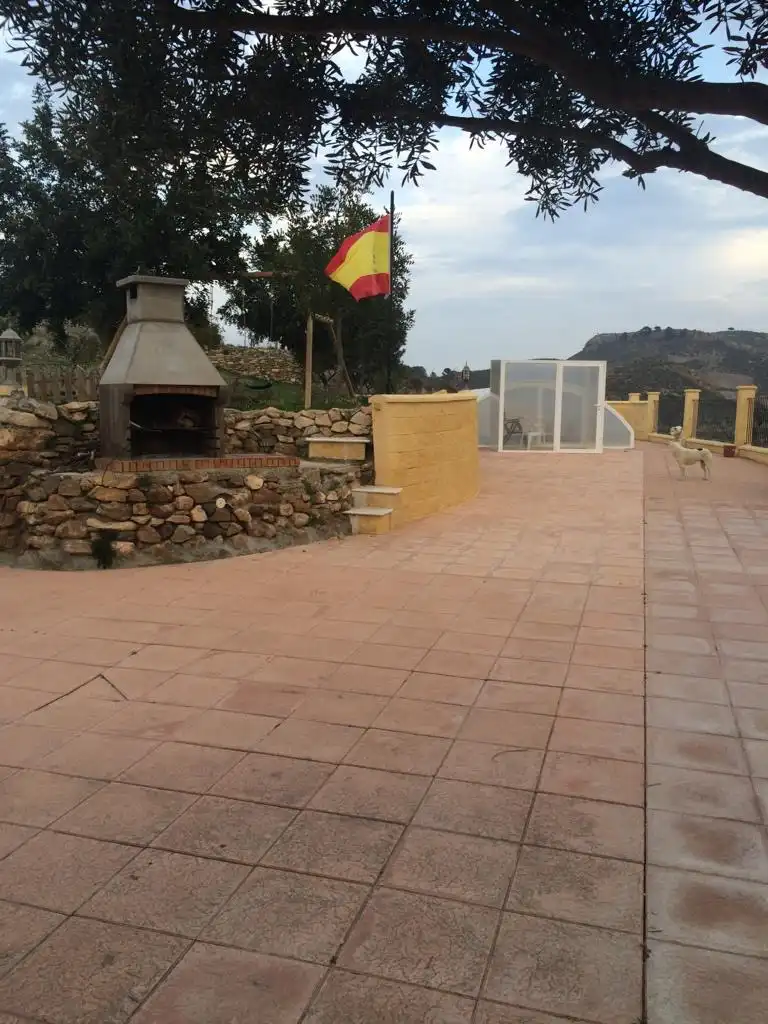 Terrace of Country homes for rent in Taberno  with Heating, Private garden and Terrace