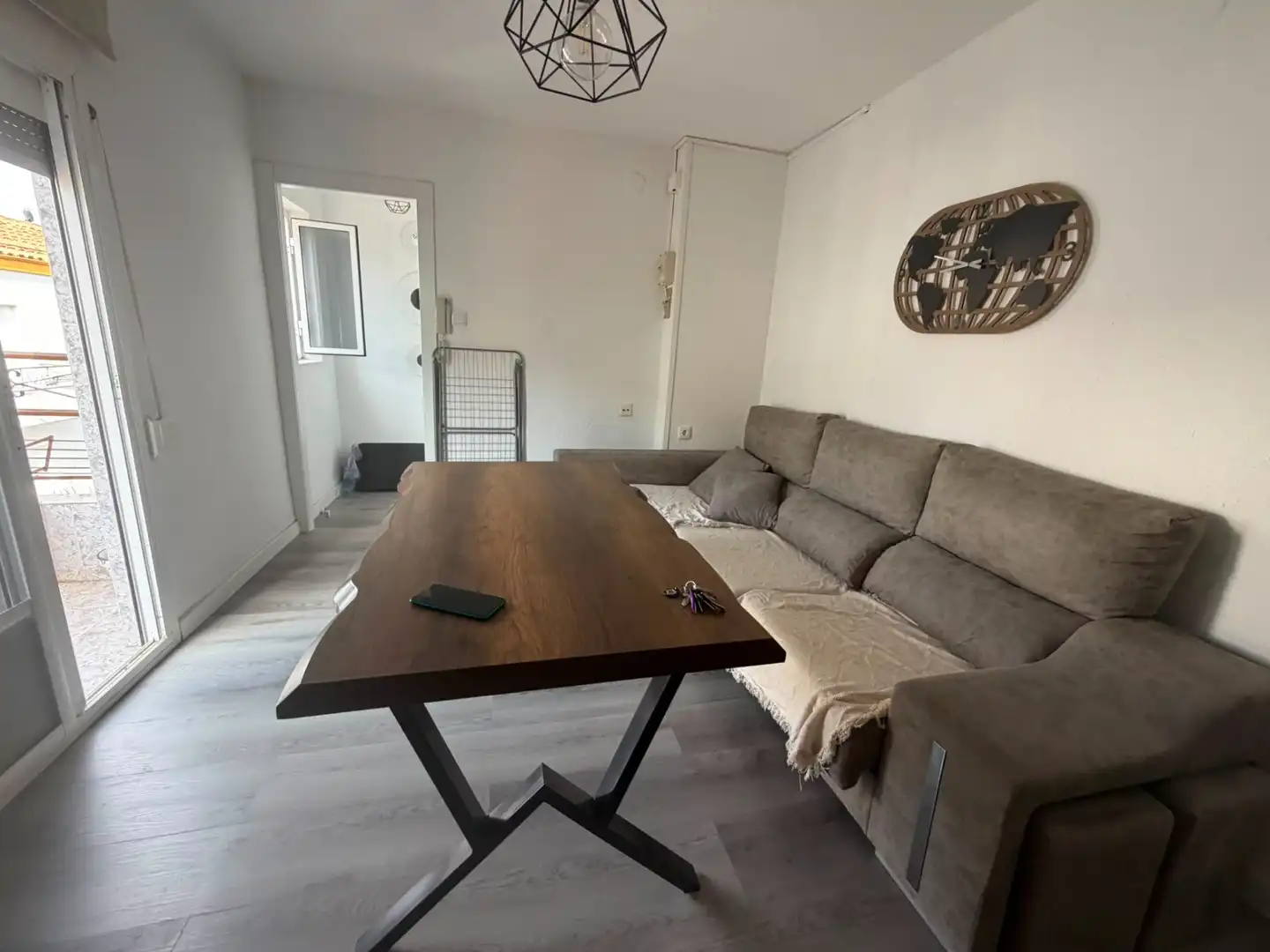 Sala d'estar de Pis en venda en Jaén amb Aire condicionat, Moblat i Balcó