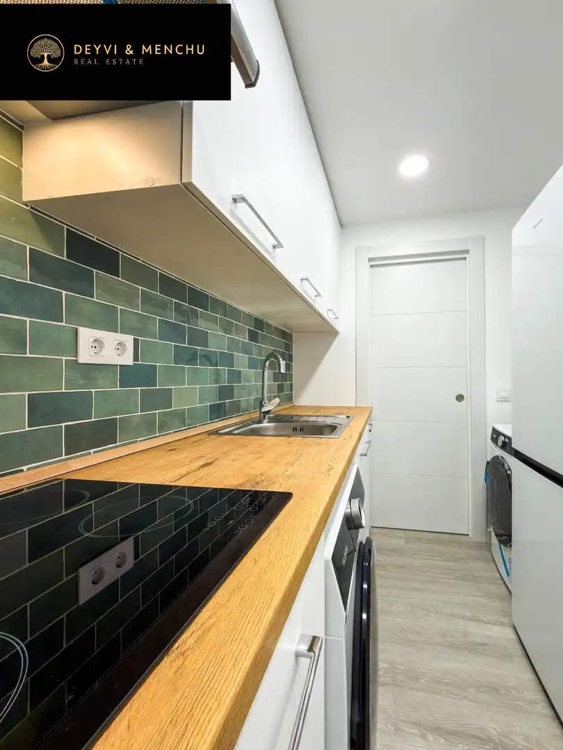 Küche von Wohnung zur untervermieten in Madrid mit Klimaanlage, Heizung und Möbliert