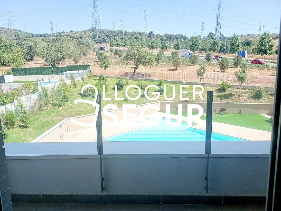 Swimming pool of Flat for rent in Viladecans  with Air Conditioner, Terrace and Swimming Pool
