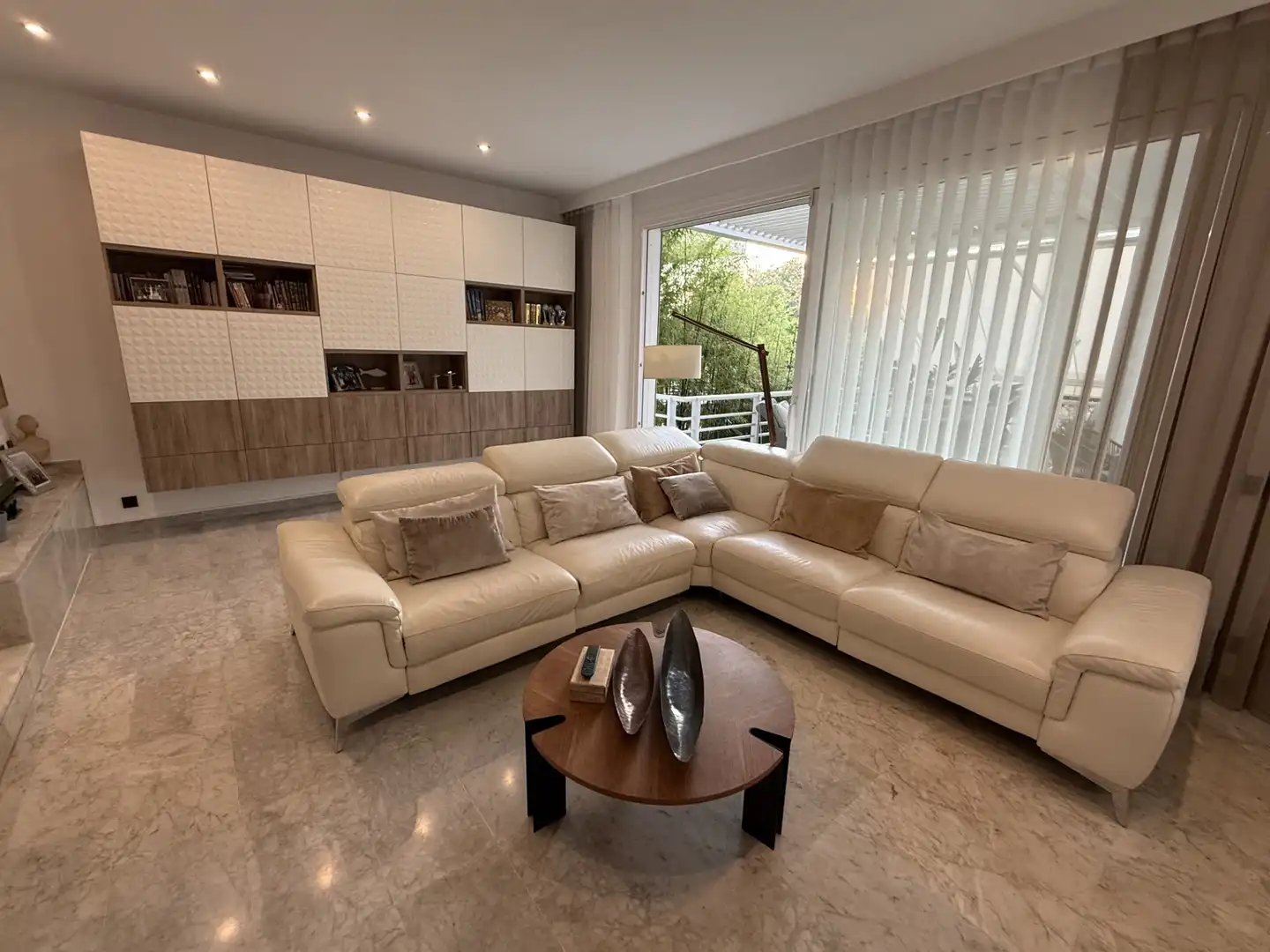 Sala de estar de Casa adosada en venta en Llucmajor con Aire acondicionado, Calefacción y Jardín privado