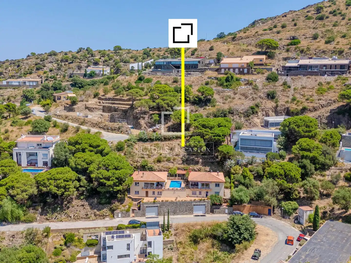 Vista exterior de Casa o xalet en venda en El Port de la Selva amb Calefacció, Terrassa i Traster