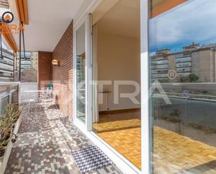 Terrace of Flat to rent in  Madrid Capital  with Air Conditioner, Heating and Private garden