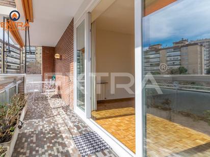 Terrace of Flat to rent in  Madrid Capital  with Air Conditioner, Heating and Private garden