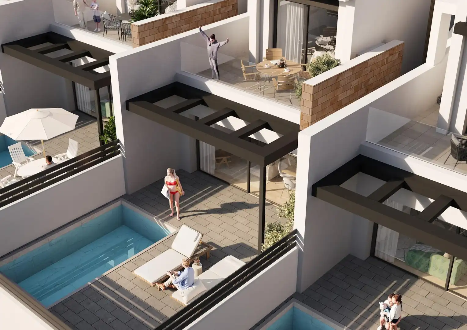 Penthouse mit Pool zum Verkauf in Nueva Torrevieja - Aguas Nuevas, imagen 16