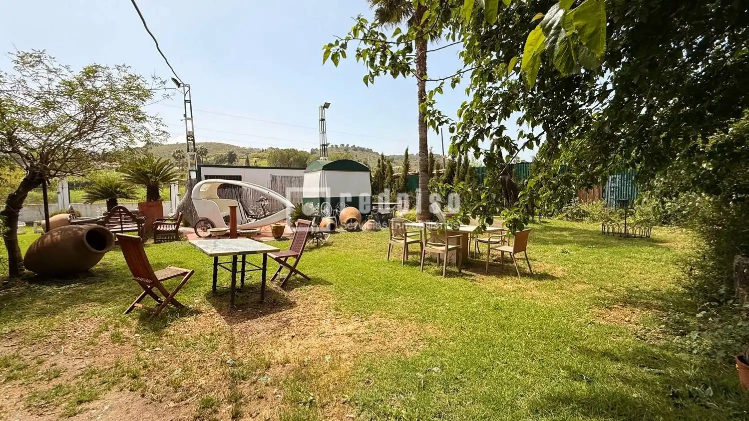 Garten von Geschaftsraum zum Verkauf in Coín mit Klimaanlage und Terrasse