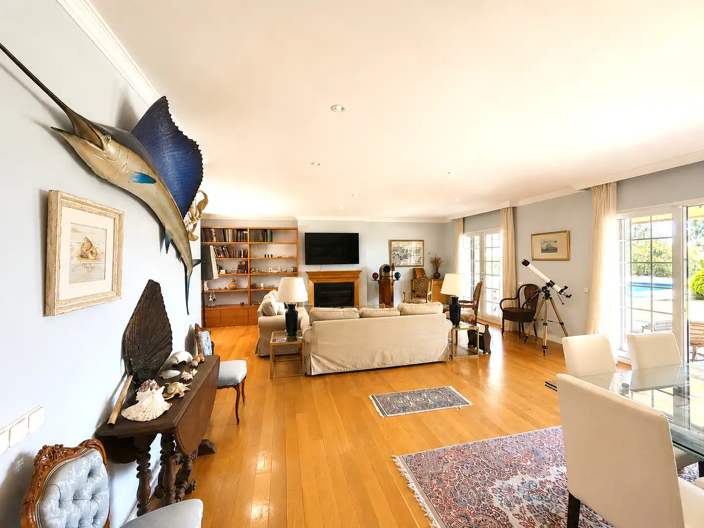 Sala de estar de Casa o chalet de alquiler con opción a compra en Ciudalcampo con Aire acondicionado, Calefacción y Jardín privado