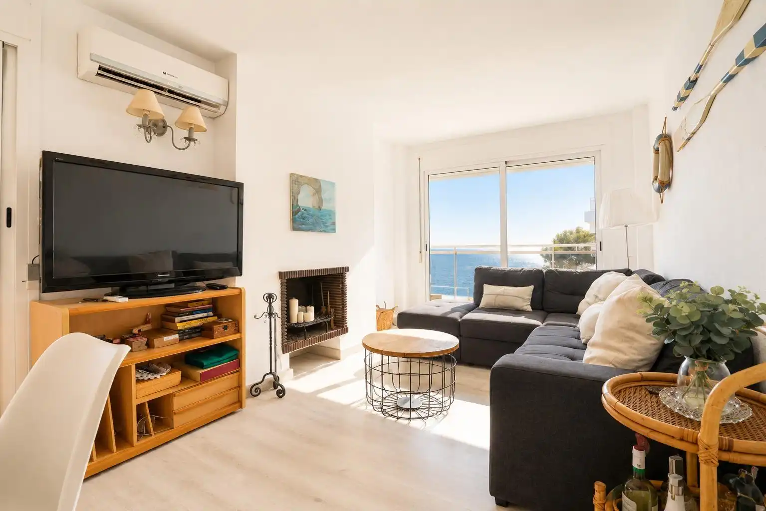 Sala de estar de Ático en venta en Salou con Aire acondicionado, Terraza y Piscina comunitaria