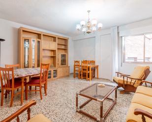 Living room of Flat for sale in  Madrid Capital  with Heating