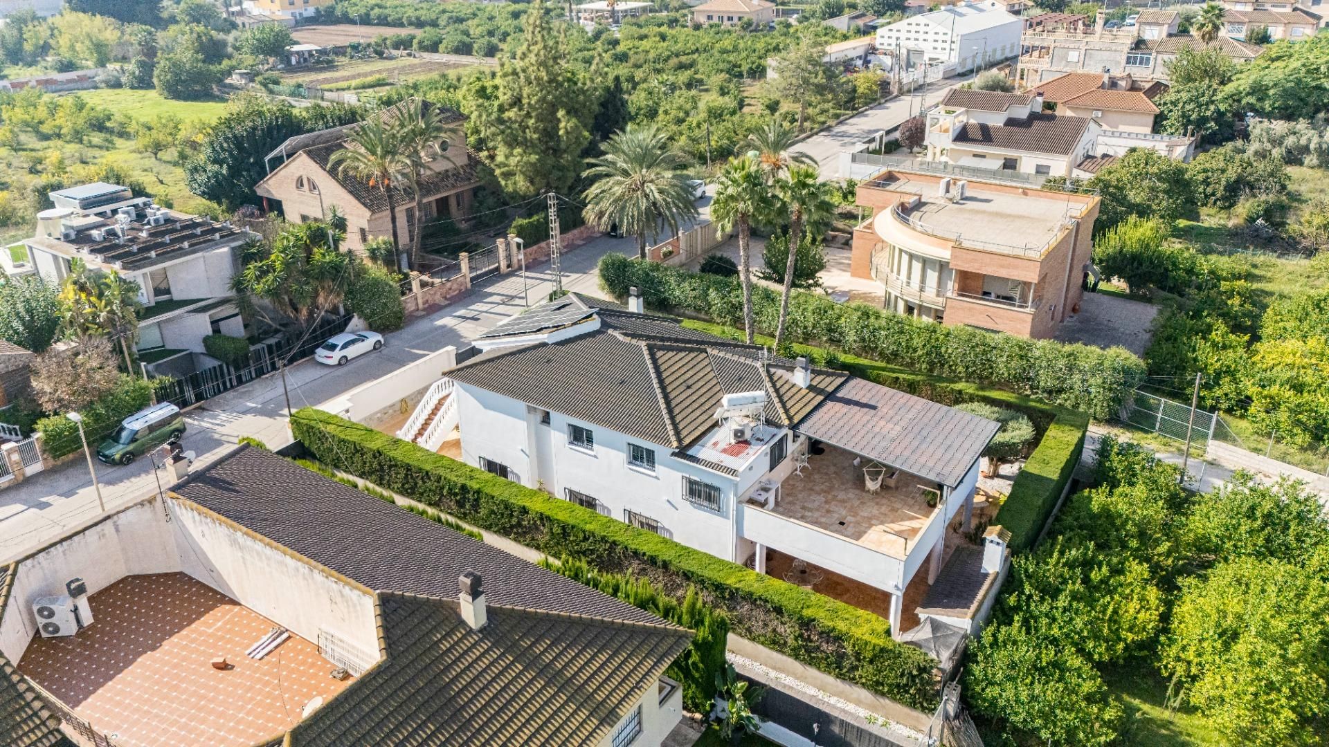 Exterior view of House or chalet for sale in  Murcia Capital  with Air Conditioner, Private garden and Terrace