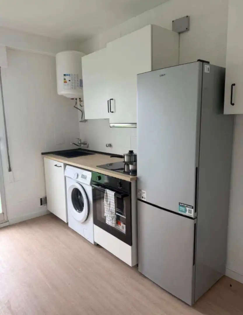 Kitchen of Flat for sale in Cuarte de Huerva  with Furnished