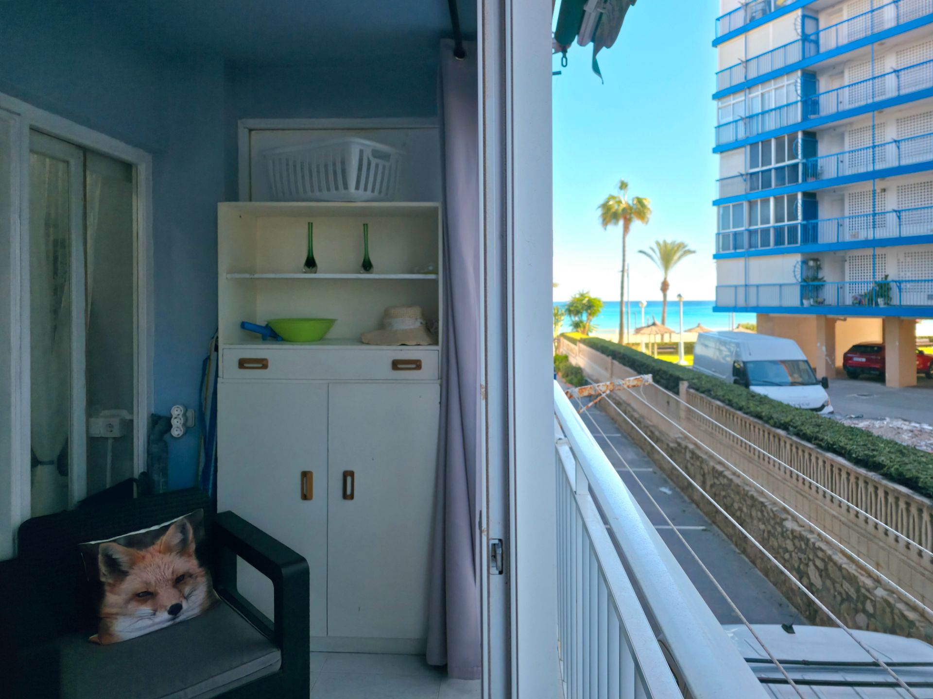 Bedroom of Flat for sale in El Campello  with Air Conditioner, Terrace and Furnished