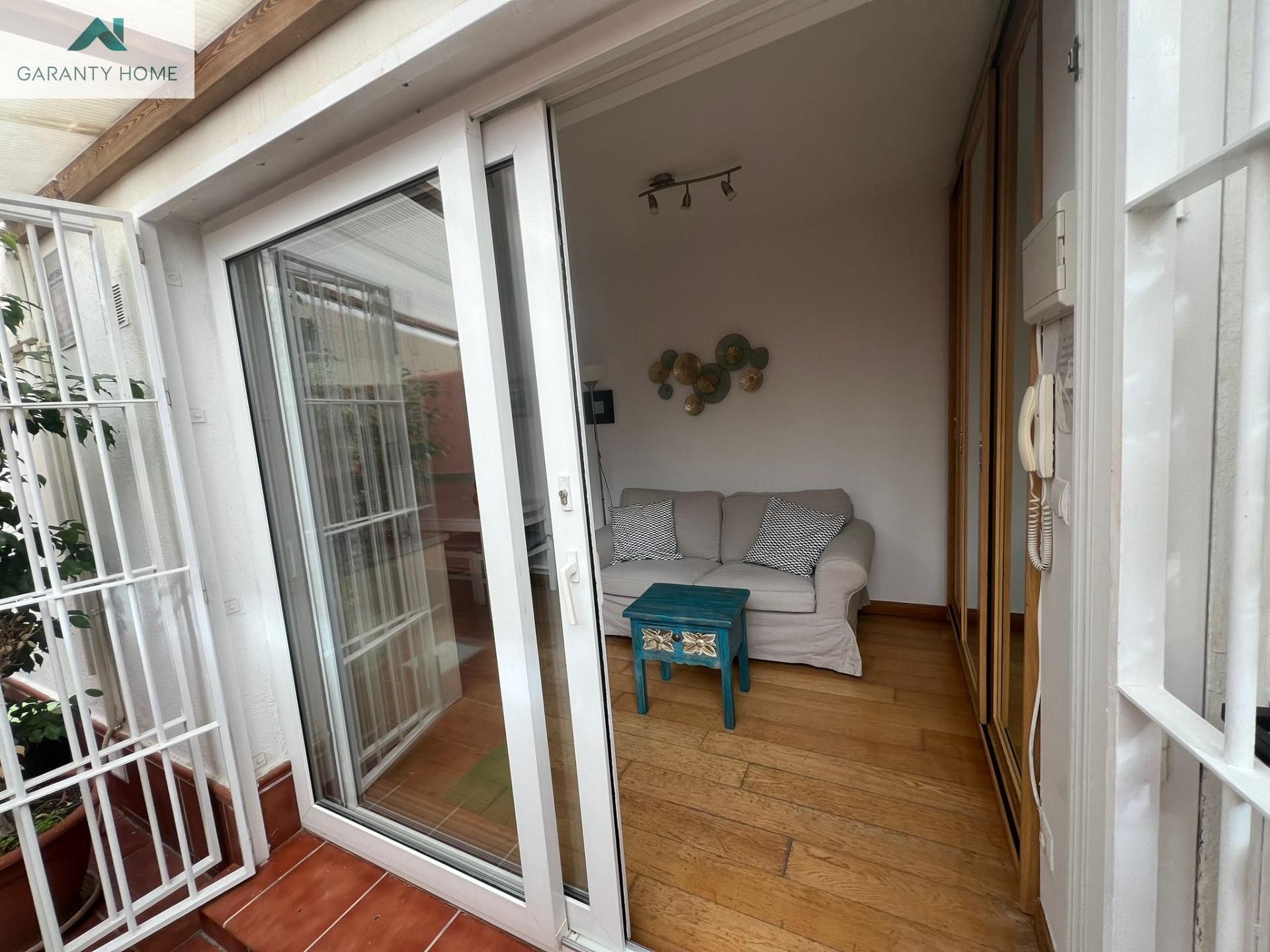 Terrassa de Estudi de lloguer en Málaga Capital amb Aire condicionat, Calefacció i Jardí privat